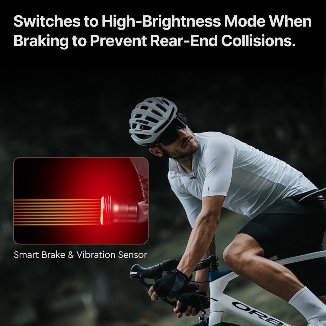 Unisex Smart Motion Sensing Bike Tail Light