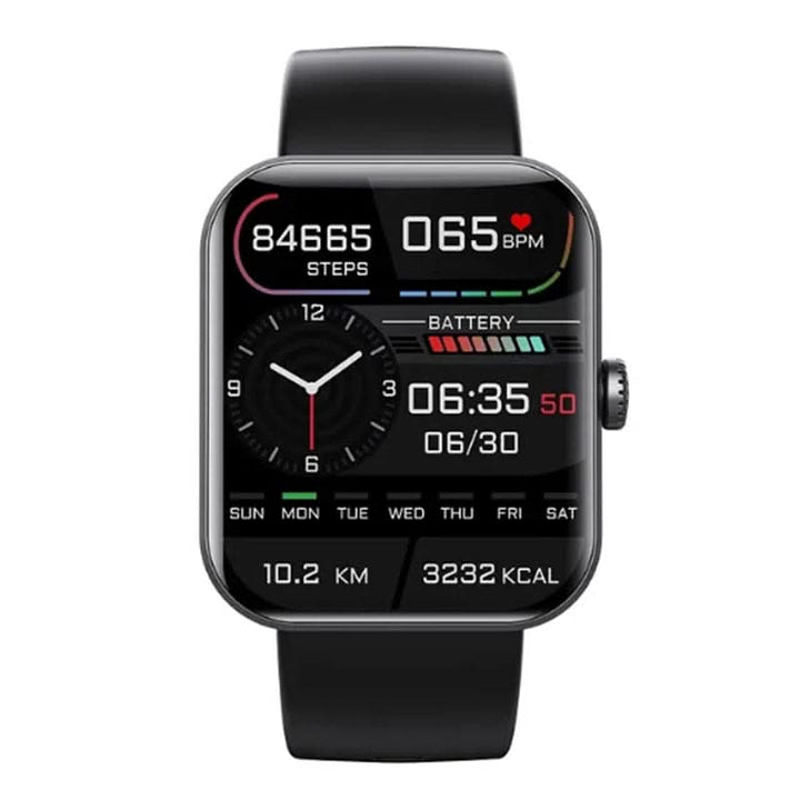 Pain-free blood sugar & glucose tracker smartwatch, monitoring health vitals for men & women.
