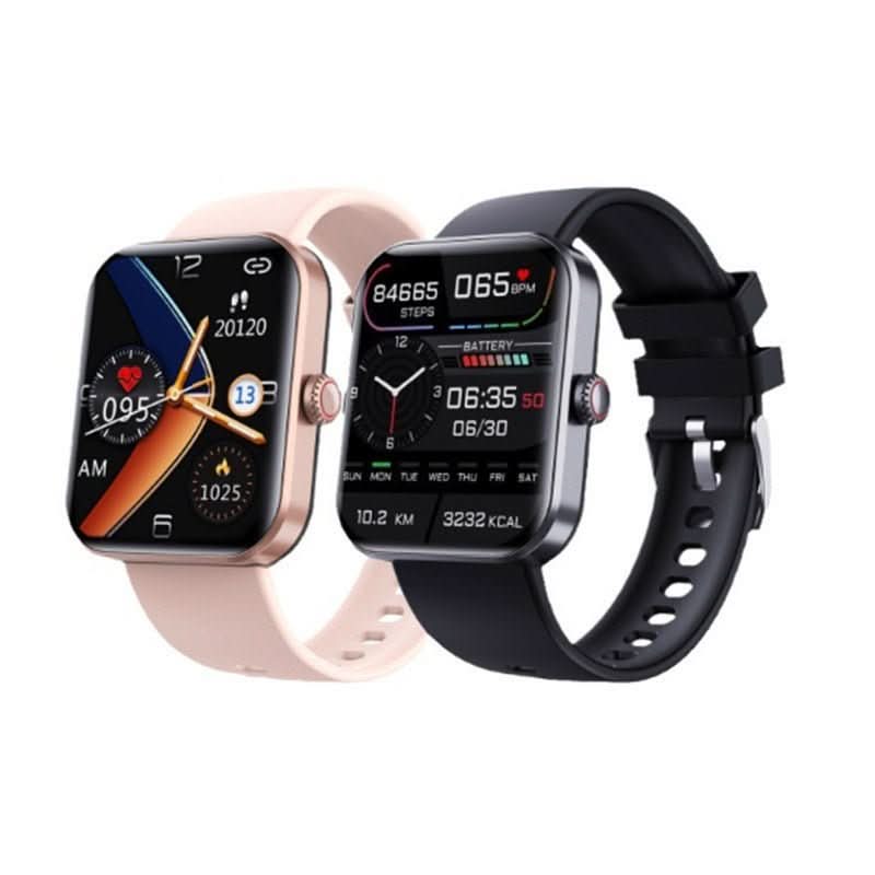 Advanced health smartwatch: heart rate, blood pressure, sleep, and pain-free blood sugar monitoring.