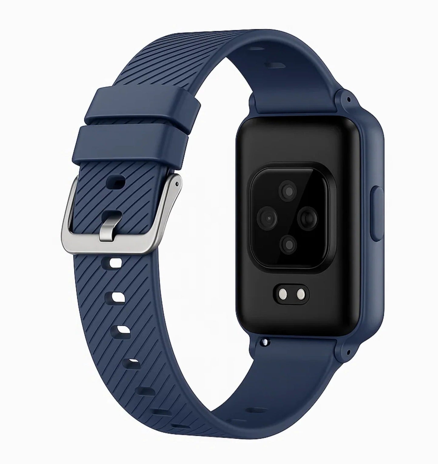 Essential elderly care smartwatch: fall detection, emergency call, and GPS for loved ones.