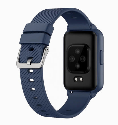 Essential elderly care smartwatch: fall detection, emergency call, and GPS for loved ones.