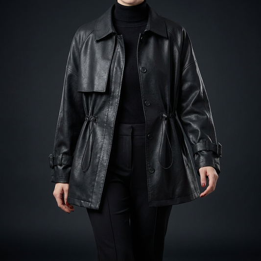 Unisex Smooth Finish Urban Jacket, modern outerwear for sleek, everyday comfort and versatile urban style.