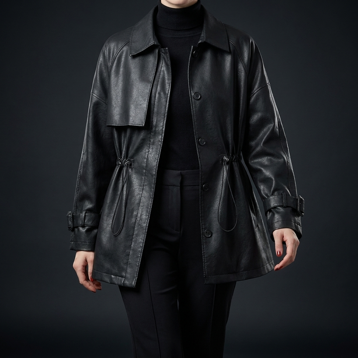 Unisex Smooth Finish Urban Jacket, modern outerwear for sleek, everyday comfort and versatile urban style.