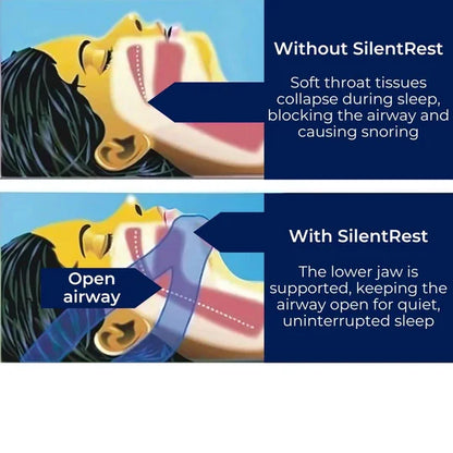 Unisex sleep solution chin strap offering snore relief & firm sleep apnea support for a better night.
