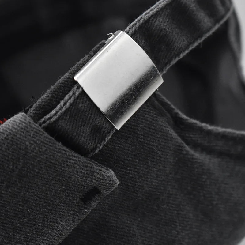 Premium soft cotton beanie, unisex, adjustable & breathable. Designed for all-day comfort during fall/winter.
