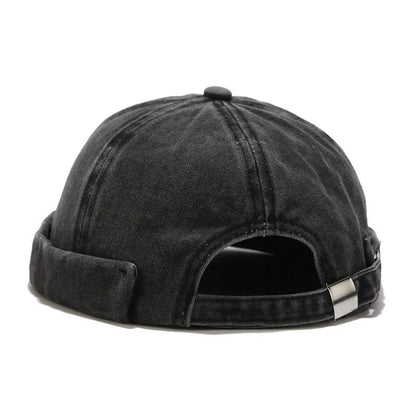 Stylish unisex soft cotton beanie, breathable for fall/winter fashion. Adjustable casual headwear.