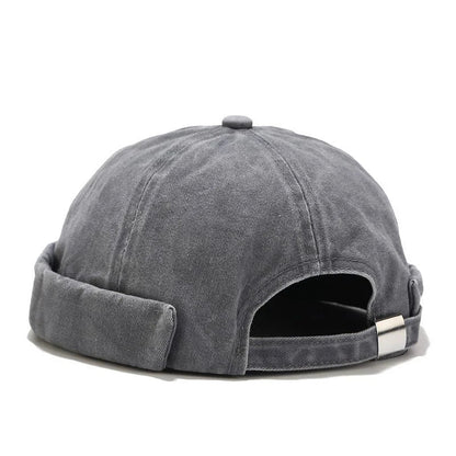 Comfortable unisex soft cotton beanie hat, adjustable. A breathable accessory for mens/womens fall/winter style.