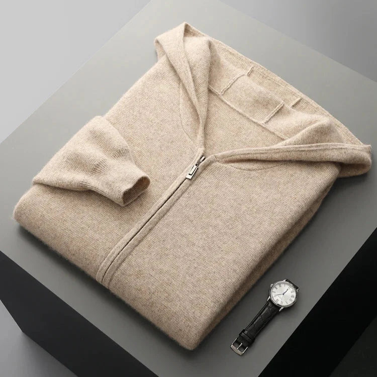 Durable, soft unisex full-zip hoodie, perfect for an active lifestyle & everyday layering.