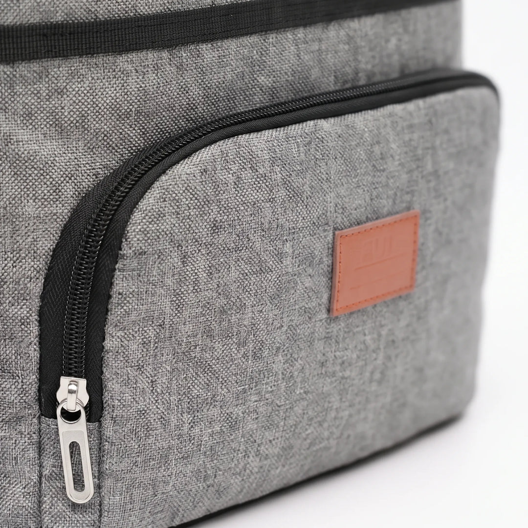 Durable unisex soft cooler for food & beverages, a versatile carrier for picnics, travel, or daily use.