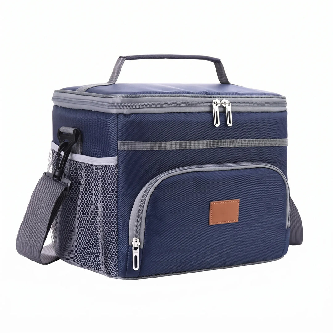 Stylish unisex soft cooler, an essential insulated bag for lunch, travel, and keeping drinks cold outdoors.