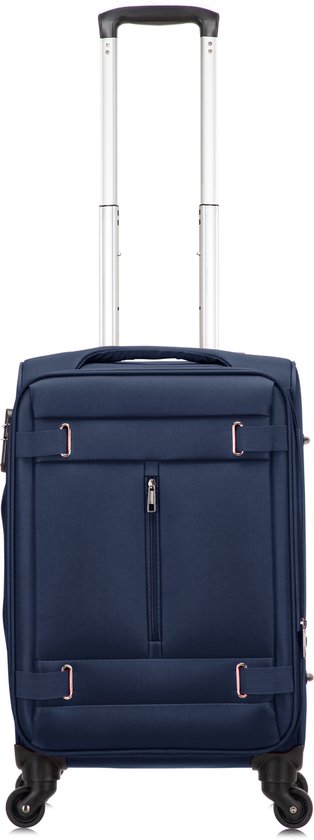Ideal short trip carry-on luggage, softshell & lightweight with TSA lock for convenience.