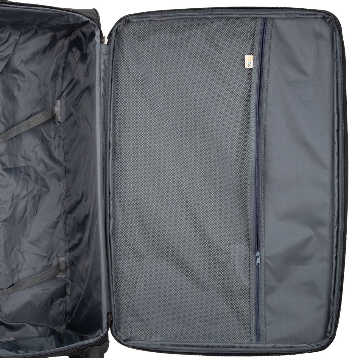Stylish Porto softshell carry-on luggage, unisex, with integrated TSA lock for secure & easy travel.