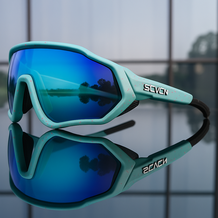 SolarDash activewear polarized sunglasses with UV protection & glare reduction. Lightweight, durable sports shades for any gender.