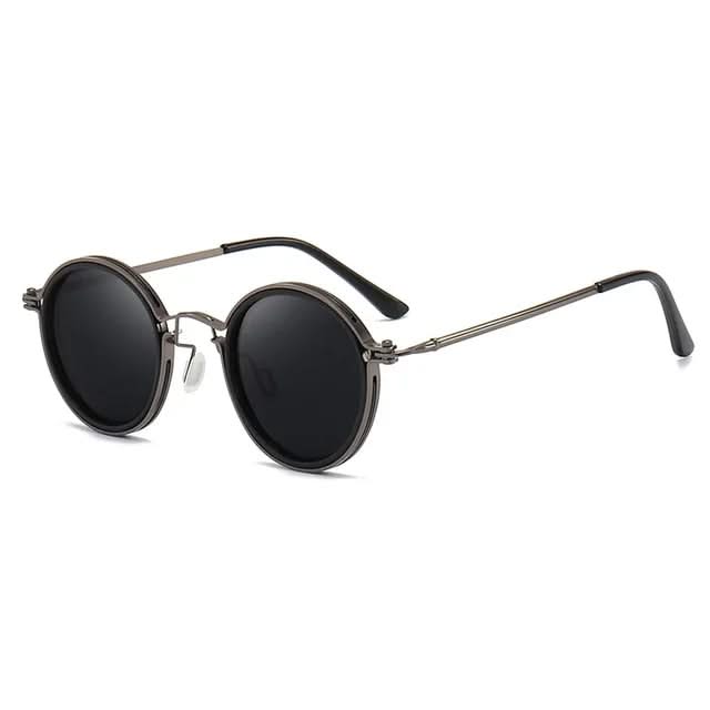 Premium Solis polarized sunglasses, available in gold & gun metal. Unisex anti-glare eyewear accessories.