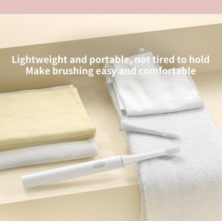 Modern unisex sonic toothbrush, USB rechargeable for convenient daily dental care & grooming.