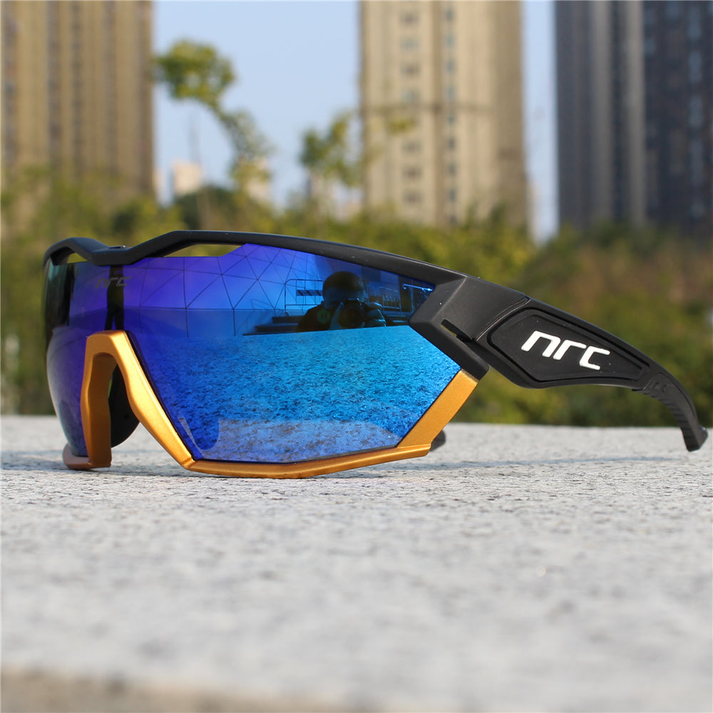 Unisex sport polarized sunglasses for cycling & running. Lightweight eyewear with UV protection, ideal for outdoor activewear.
