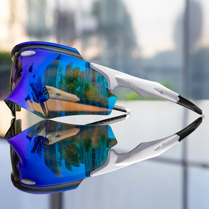 Performance polarized sport shades for cycling & running. Lightweight, durable, UV protection, reduces glare for activewear.