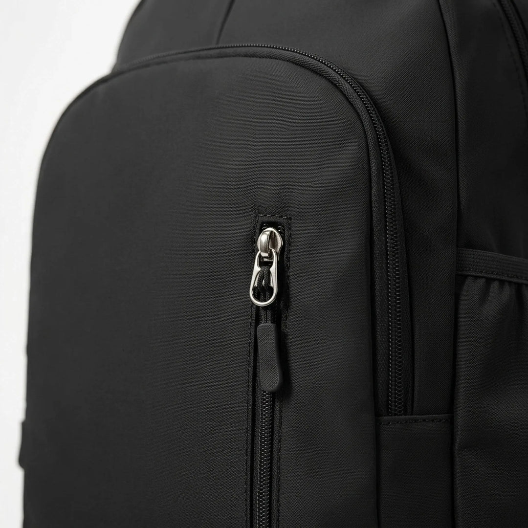Foldable travel backpack with shoe compartment, perfect for activewear, sports gear, and easy storage.