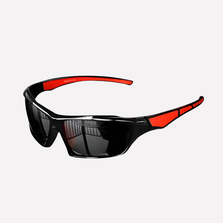 Protect your eyes with these unisex polarized UV400 sports wrap sunglasses, ideal for athletic performance & glare reduction.