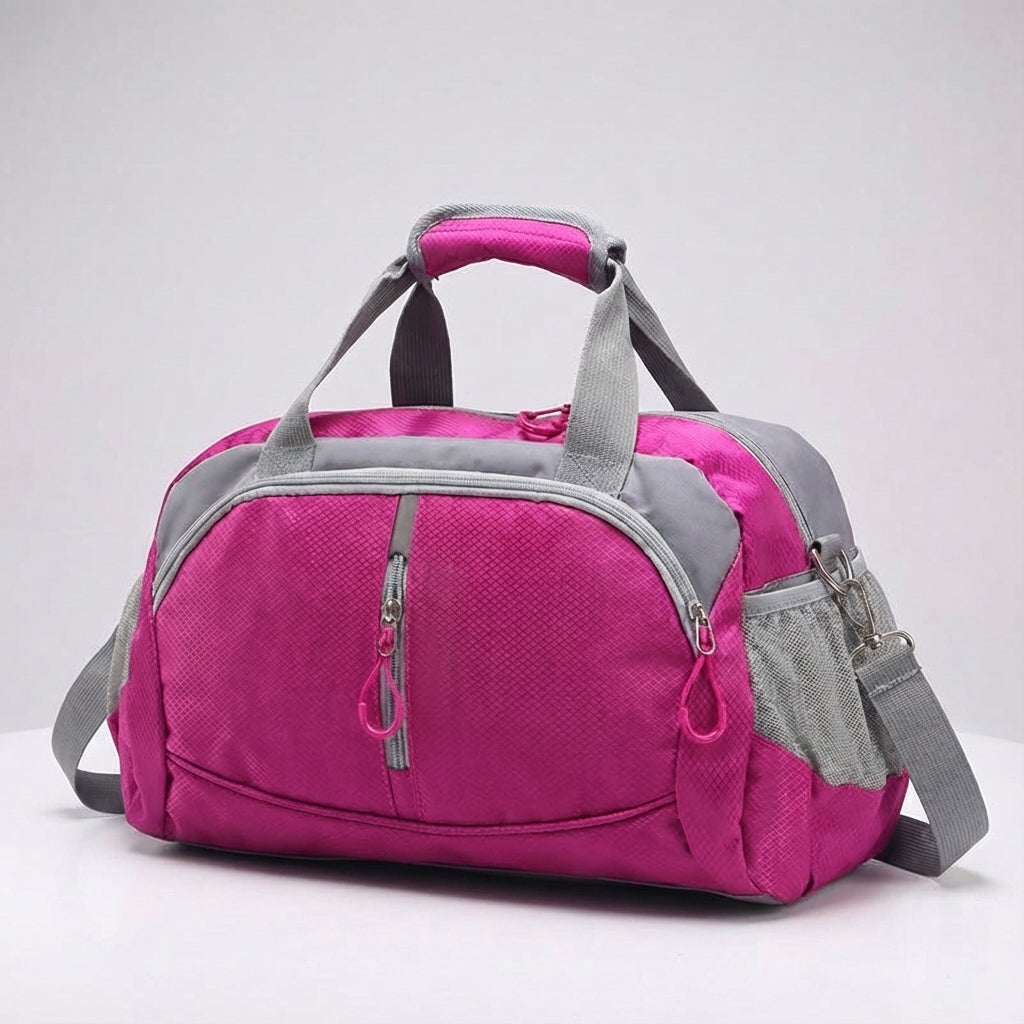Lightweight unisex duffel bag for travel, gym, or weekend getaways. Ergonomic carry-on for any adventure.