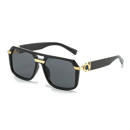 Elevate your look with these stylish unisex square frame sunglasses, offering full UV400 eye protection.