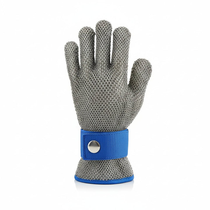 Protect hands with unisex stainless steel cut-resistant gloves; ideal for filleting, carving & sharp tools.