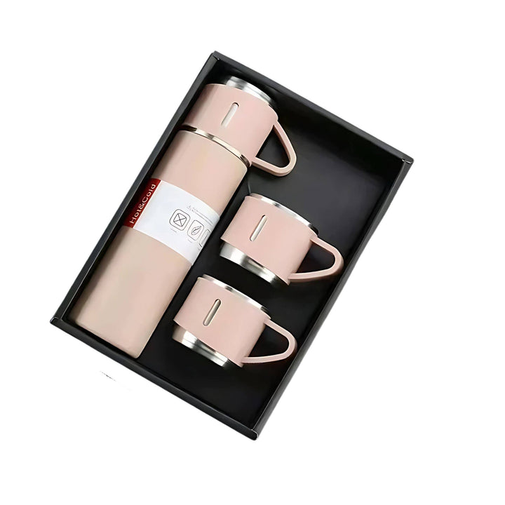 Unisex insulated water bottle with a wide mouth opening for easy cleaning and adding ice cubes, travel ready