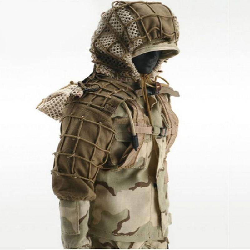 Unisex Stealth Camouflage Ghillie Suit, full body, for effective hunting concealment