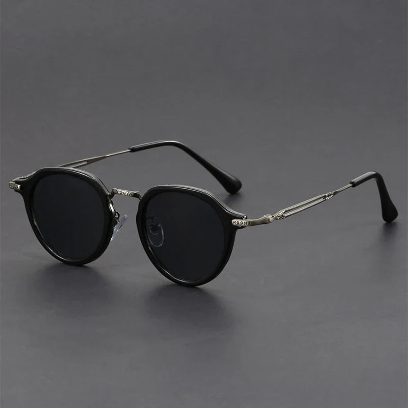 Stylish unisex accessory: UV protection sunglasses featuring a durable metal frame.