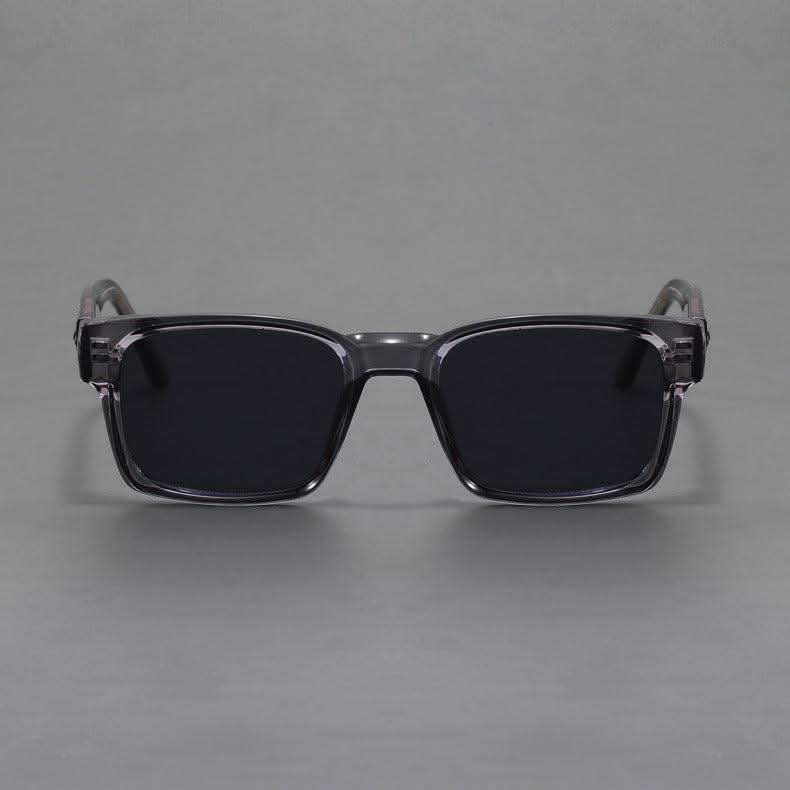 Stylish retro squared sunglasses for men and women, providing essential UV eye protection.