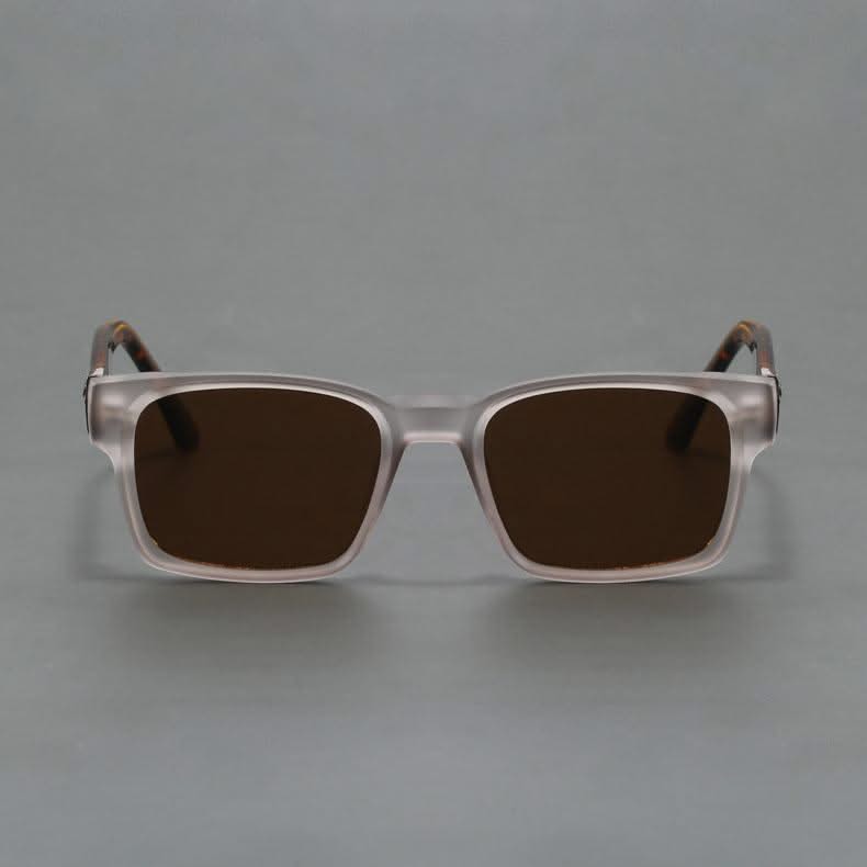 Fashion-forward unisex squared shades. Get UV protection with these retro-inspired sunglasses.