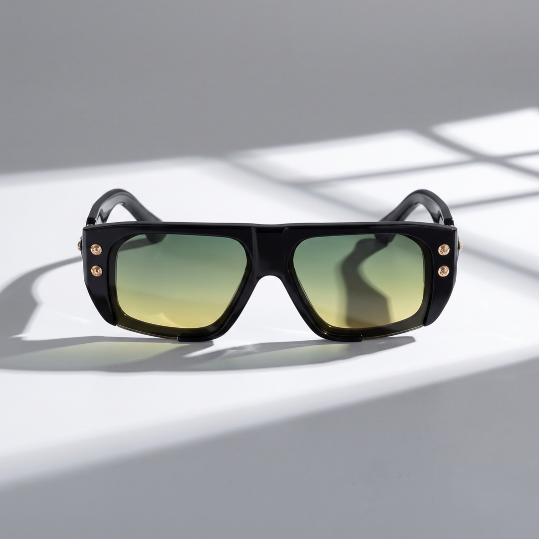 Fashionable unisex sunglasses, dark lenses provide excellent UV protection for all outdoor activities.