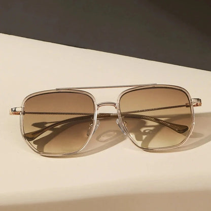 Trendy unisex sunglasses, perfect for any outfit, with excellent UV protection for bright days.