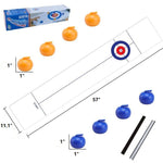 8 balls set with two pressure bars