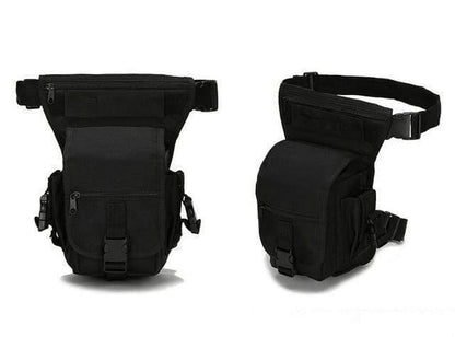 Adventure-ready drop leg pack, suitable for hiking and hunting, offers practical storage.