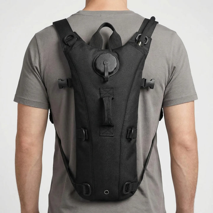 Unisex trail running hydration vest, 101 fl oz bladder for long-distance runs & outdoor endurance activities.