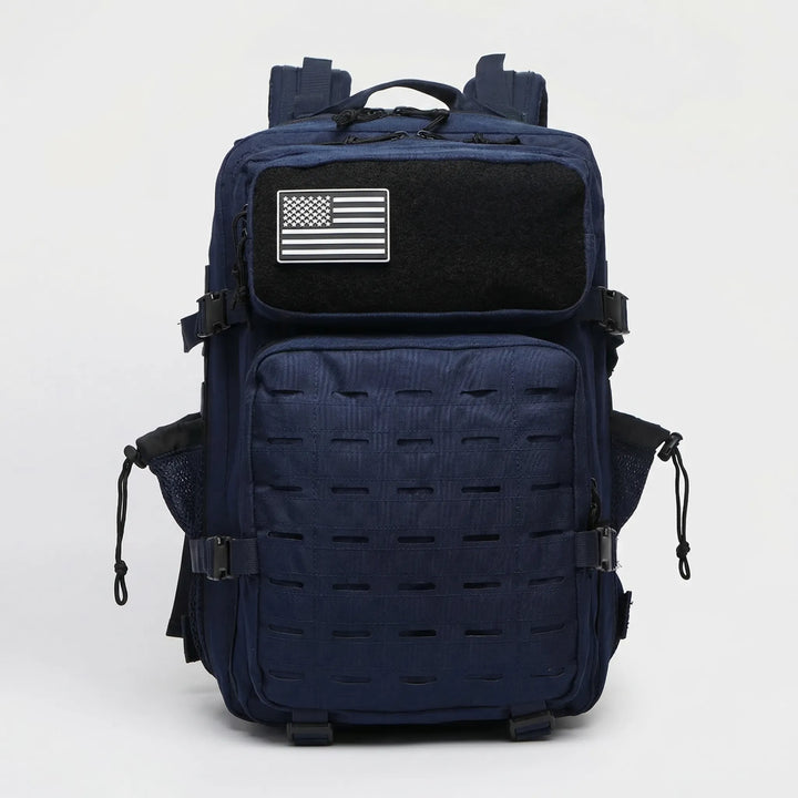 Unisex tactical MOLLE backpack, large capacity & durable. Essential outdoor gear for adventure, hiking, & travel.