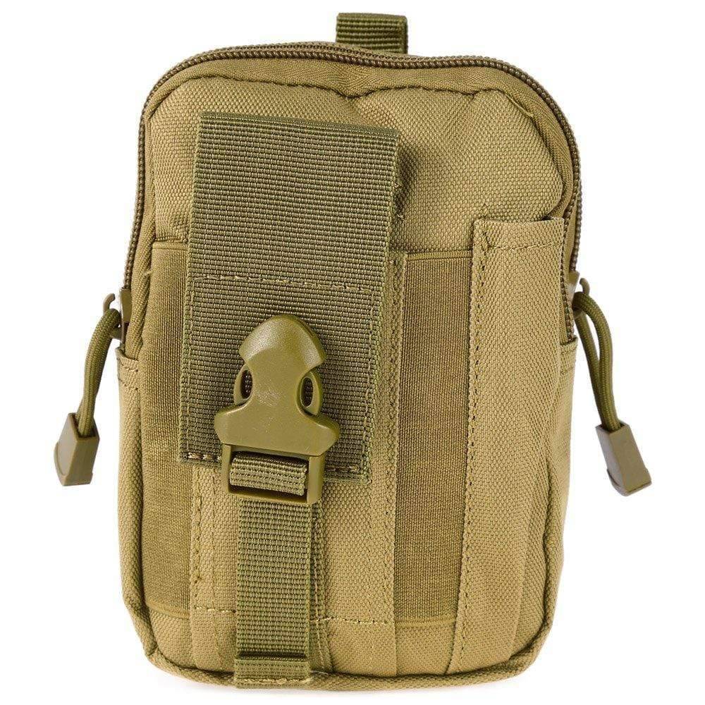 Waterproof utility pouch for belts, essential tactical gear for everyday carry