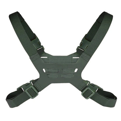 Modular MOLLE phone holder chest mount for military and outdoor use