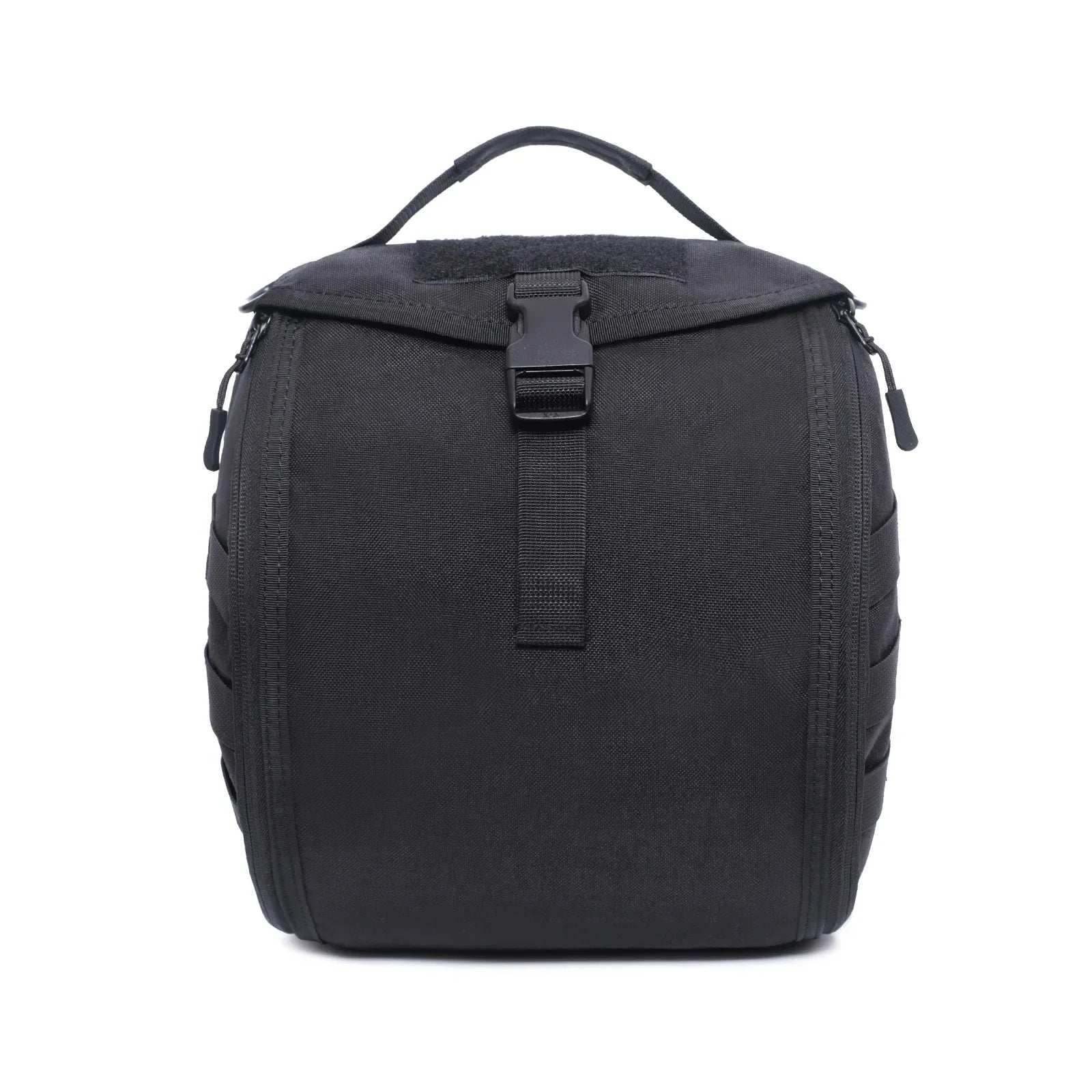 Unisex tactical bag, MOLLE compatible helmet carrier, excellent for military personnel and outdoor enthusiasts