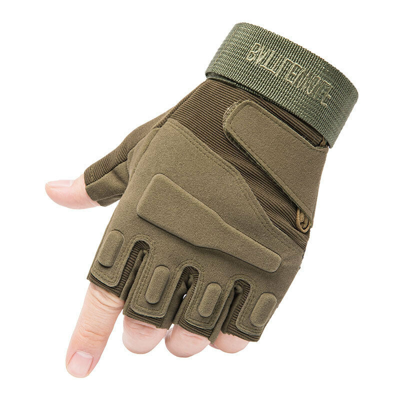 Versatile tactical gloves, grey, perfect for cycling, hiking & outdoor adventures