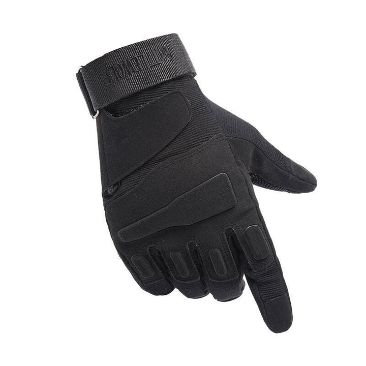 Heavy-duty outdoor gloves, brown, providing excellent hand protection & dexterity