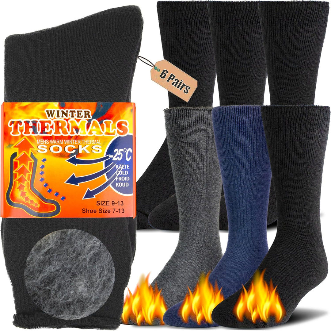 Warm outdoor boot socks with advanced thermal insulation. HeatGrip technology keeps feet cozy in cold weather.