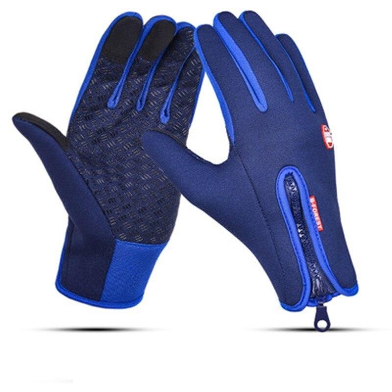 Premium unisex thermal touchscreen gloves. Windproof for ultimate winter hand protection & device use.