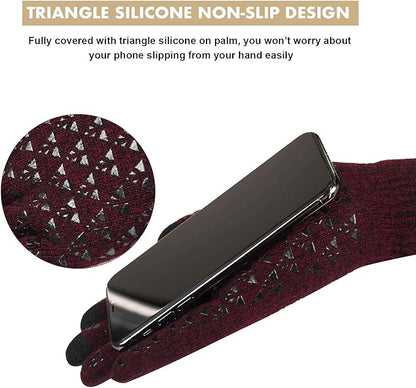 Stay warm with thermal touchscreen gloves, perfect for winter driving & phones.