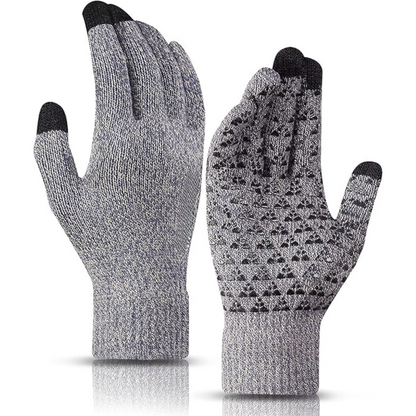 Unisex warm winter gloves, thermal & touchscreen for extreme cold protection.