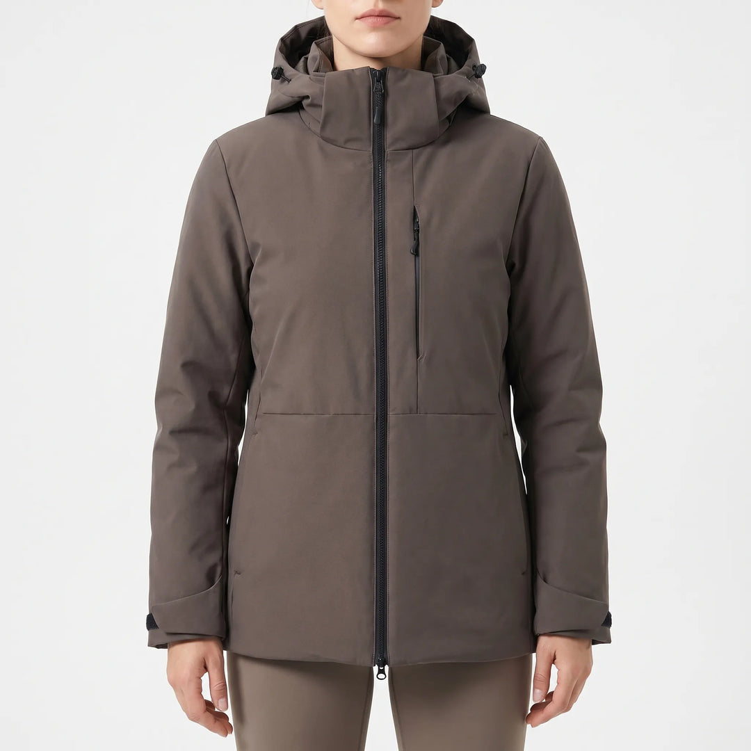 Versatile unisex thermal windbreaker jacket, providing warmth & wind protection for all outdoor activities & cold weather.