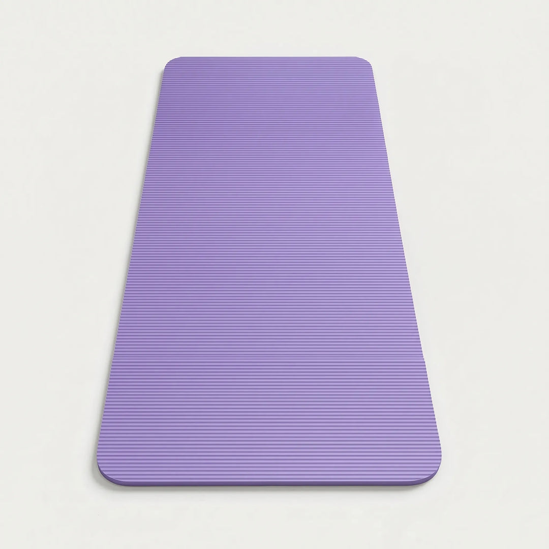Cushioned fitness mat for high-impact aerobics, burpees, & general exercise, offering excellent joint support.