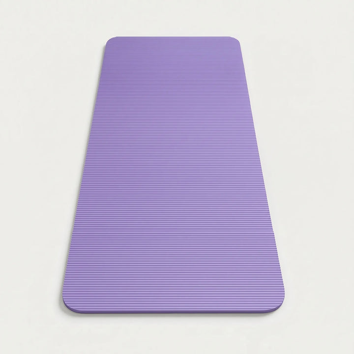 Cushioned fitness mat for high-impact aerobics, burpees, & general exercise, offering excellent joint support.