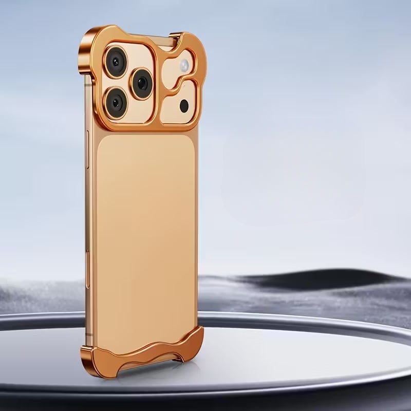 Slim Titan Monarc iPhone case with strong corner protection. A durable, unisex tech accessory.